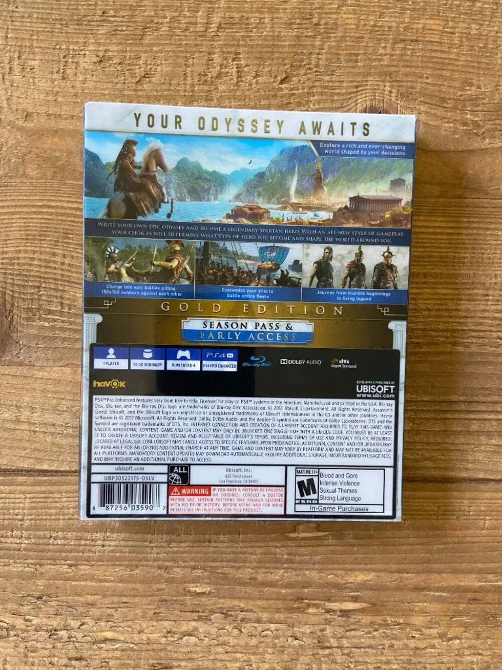Assassin’s Creed Odyssey Gold Edition PS4 PlayStation 4